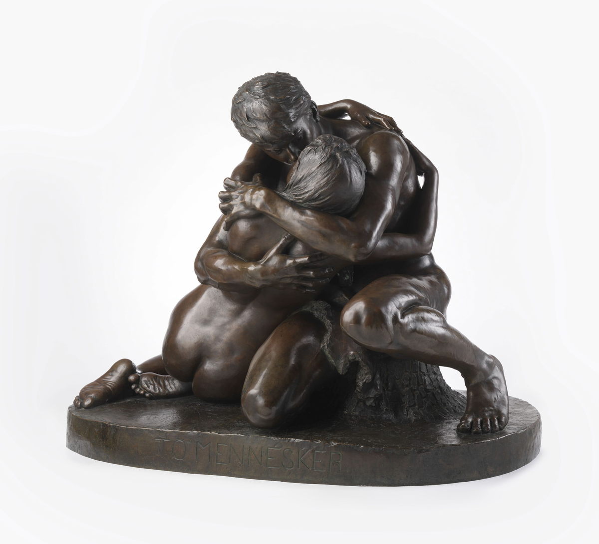To mennesker [Skulptur]