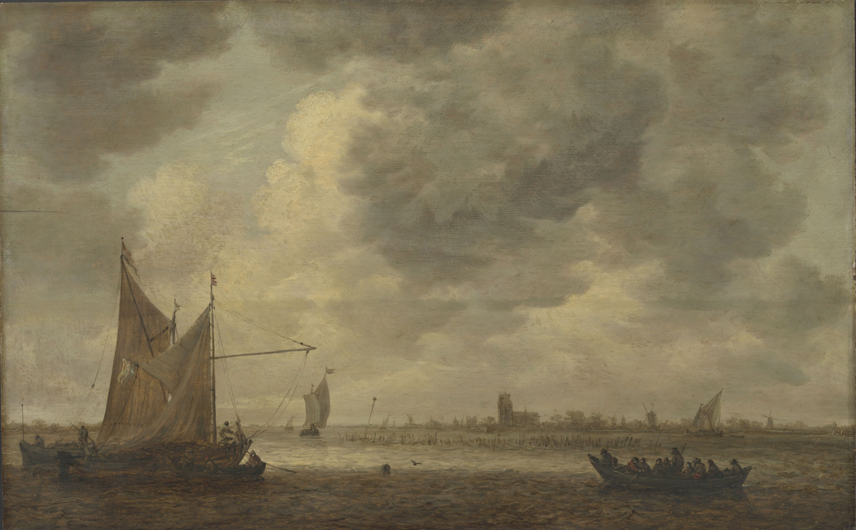 Elveparti (Oude Maas) ved Dordrecht [Maleri]