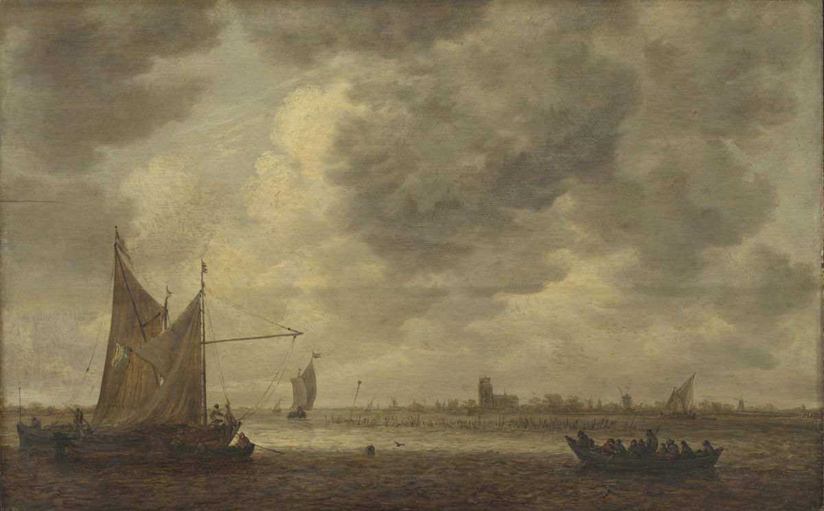 Elveparti (Oude Maas) ved Dordrecht [Maleri]