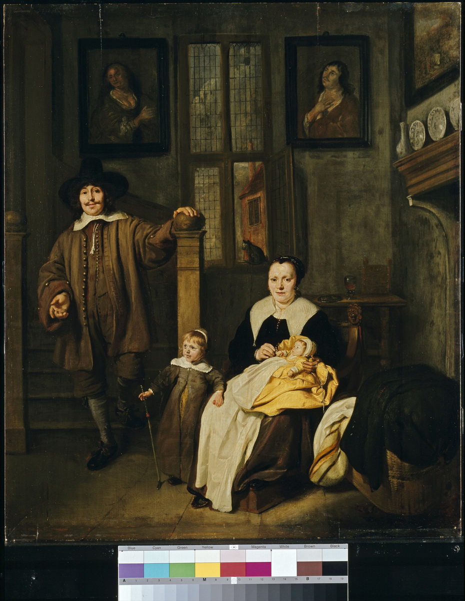 Familieportrett [Maleri]