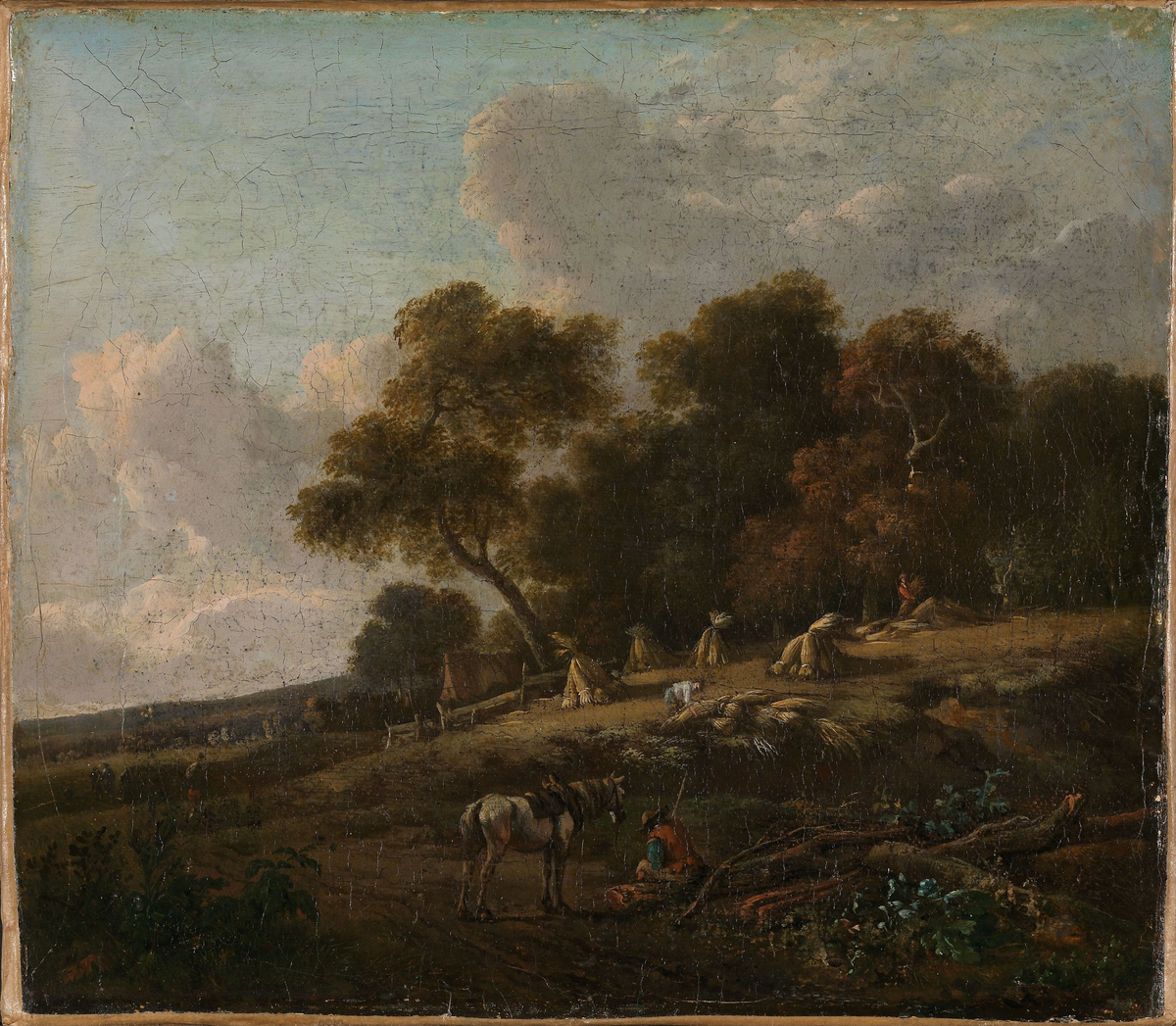 Høstlandskap [Maleri]