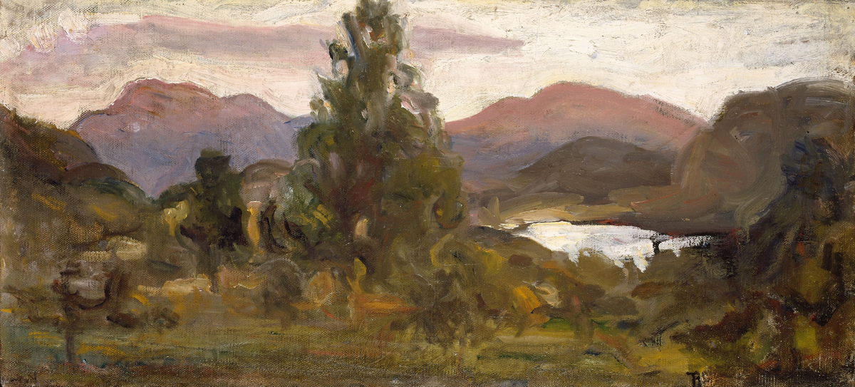 Fra Øyfjell, Kviteseid [Maleri]