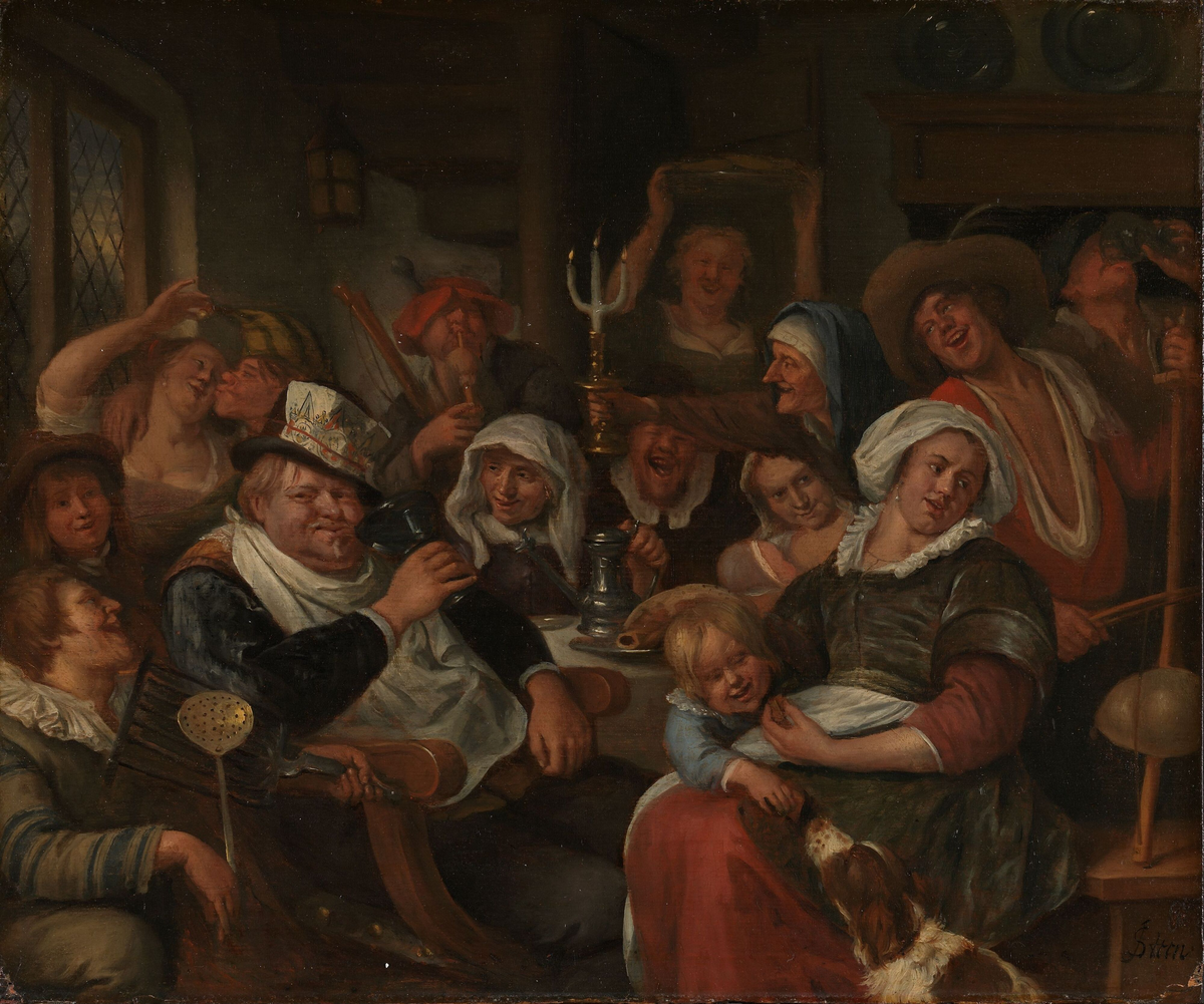 Helligtrekongersfest [Maleri]