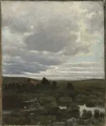 Torvmyr på Jæren [Maleri]