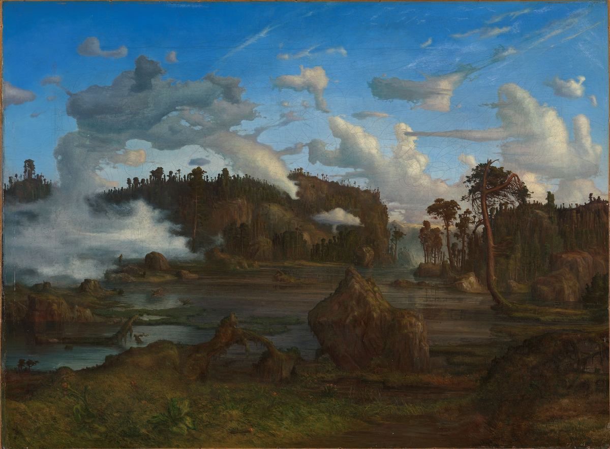 Skogtjern [Maleri]