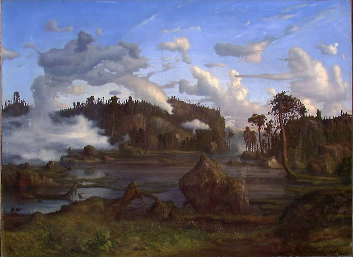 Skogtjern [Maleri]