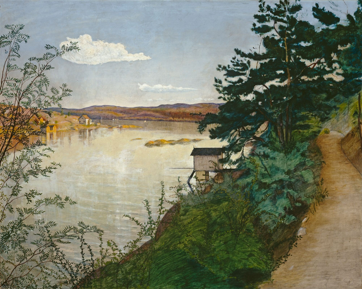 Ettermiddagssol [Maleri]