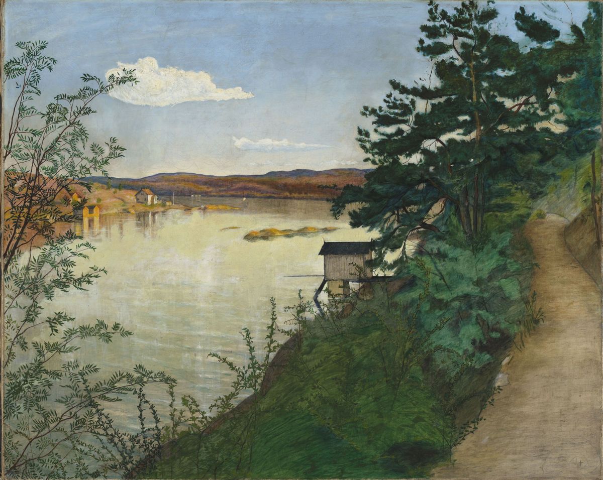 Ettermiddagssol [Maleri]