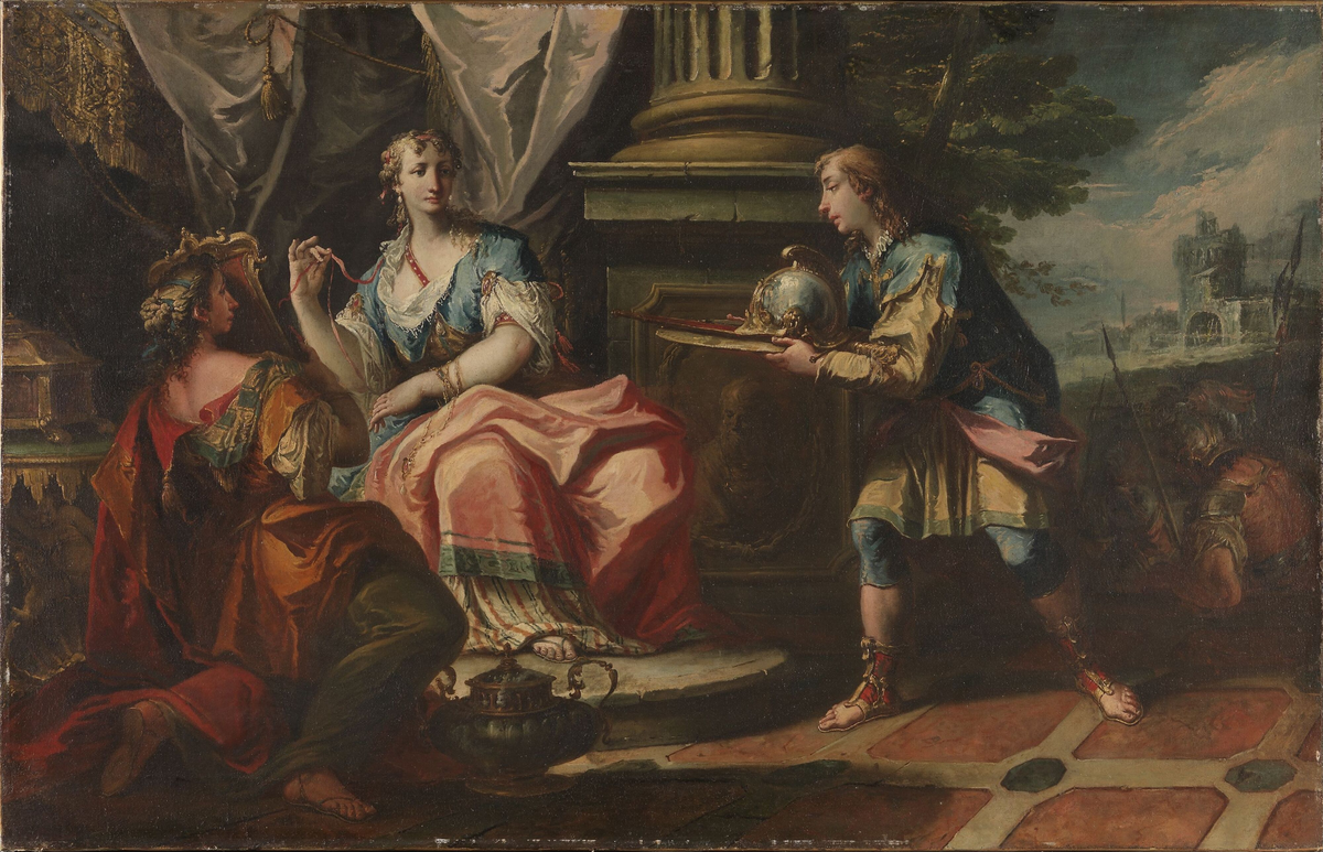 Erminias bevæpning [Maleri]