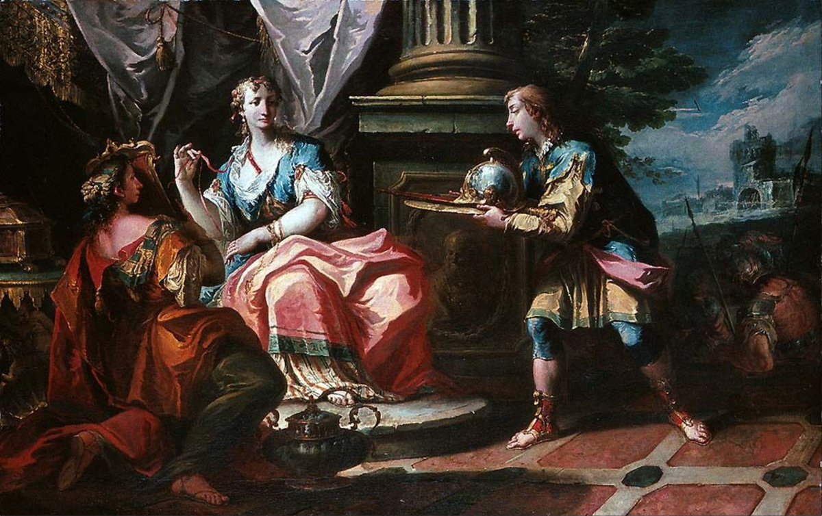 Erminias bevæpning [Maleri]