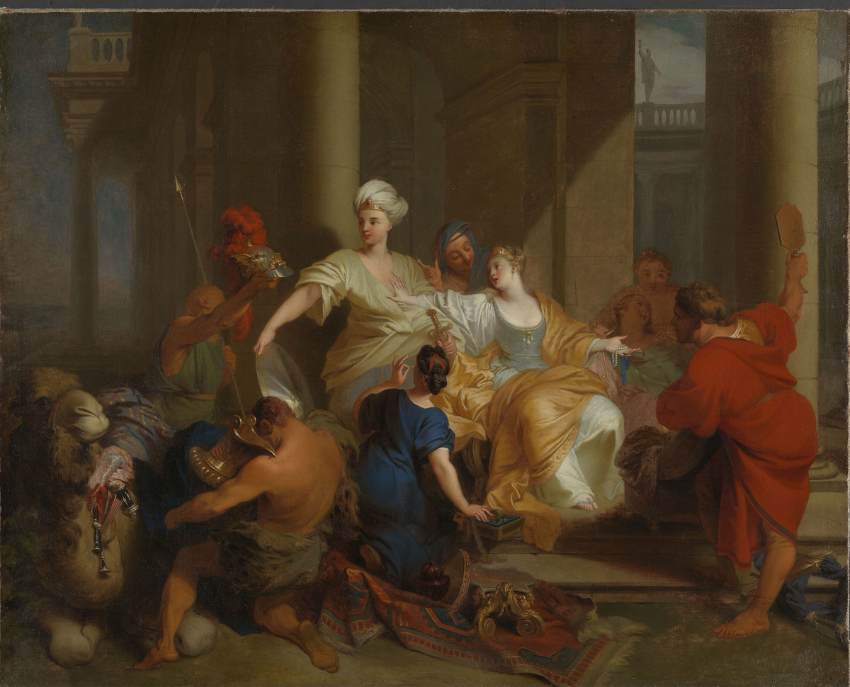 Achilles blant Lycomedes' døtre [Maleri]