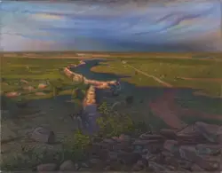 Hedebilde fra Øland [Maleri]