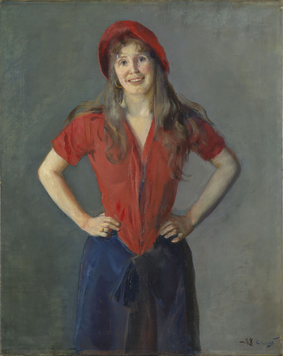 Maleren Oda Krohg [Maleri]