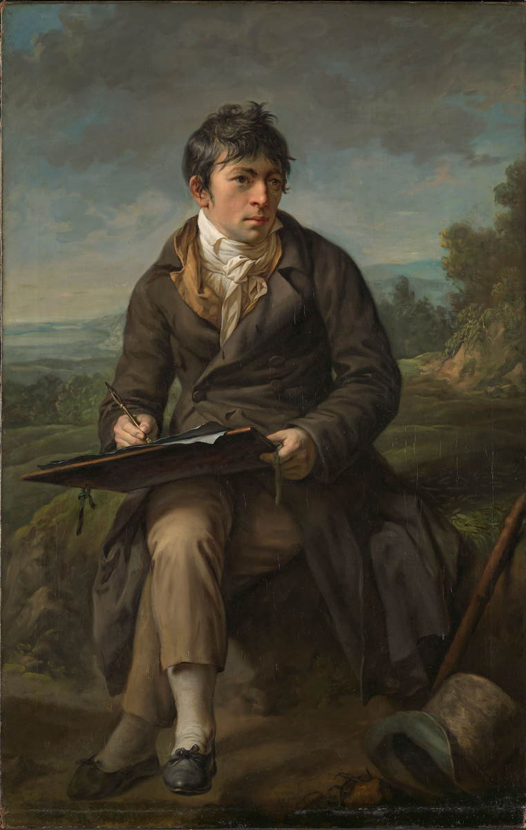 Portrett av landskapsmaleren Carl Anton Graff [Maleri]