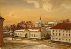 Ridehuset ved Akershus festning [Maleri]