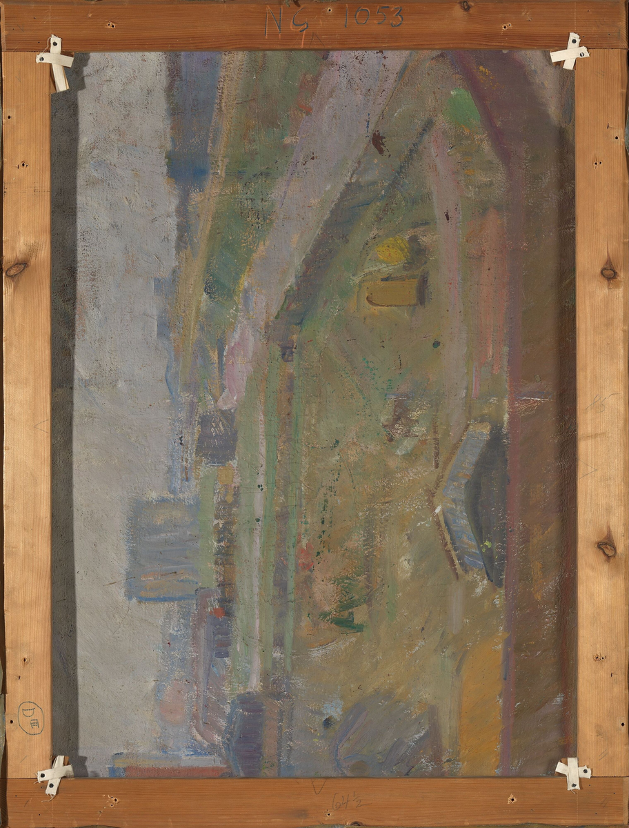 Modellstudie til "Sif" [Maleri]