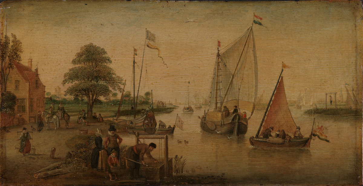 Hollandsk kanal [Maleri]