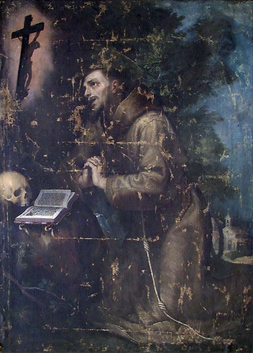 Den hellige Frans av Assisi [Maleri]