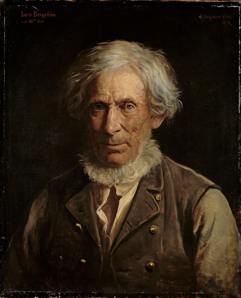 Kunstnerens far, Lars Bergslien [Maleri]