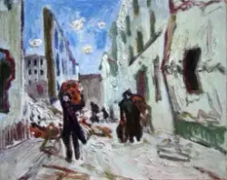 2. Drept gate, Madrid [Maleri]