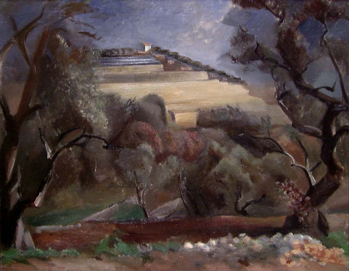 Vinberg ved St. Paul, Provence [Maleri]