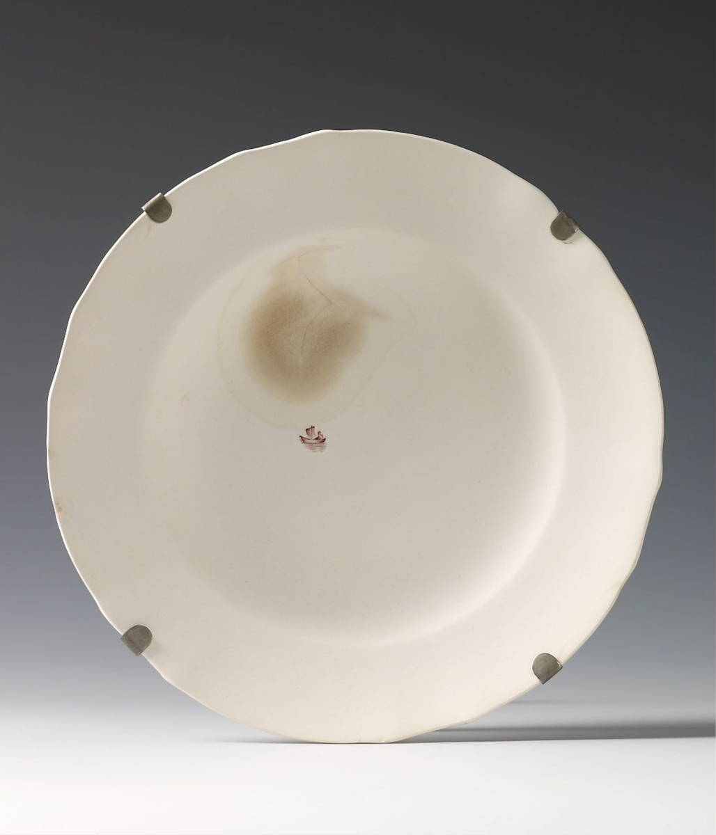 Gone Fishing, Boat Scene XV [Tallerken] by Slotte, Caroline