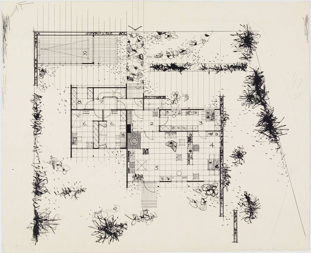 Hus i Molde [Plantegning]