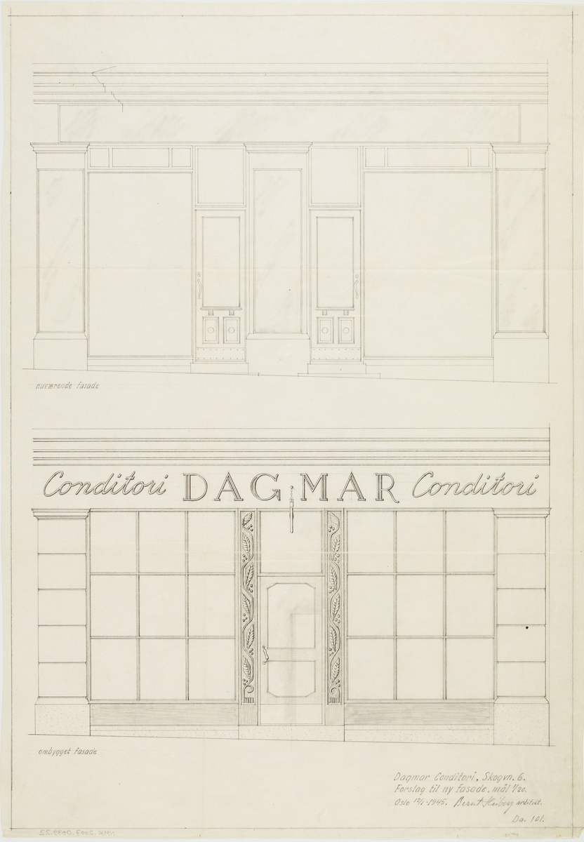 Fasade Dagmar Conditori [Fasadeoppriss]