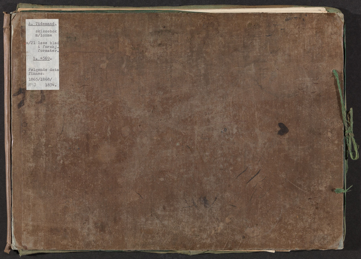 Mappe med tegninger [Mappe]