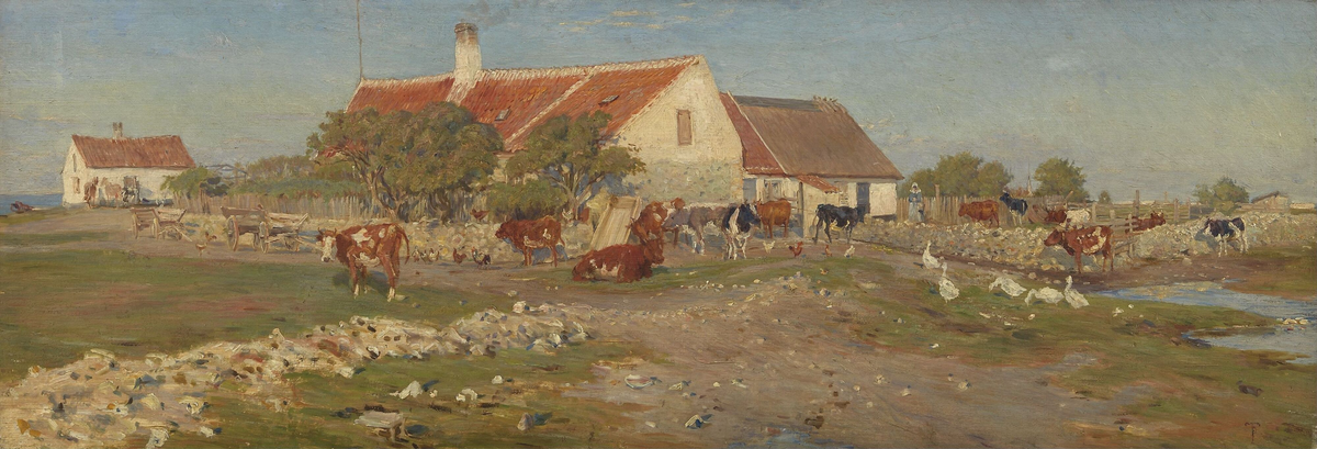 Nyværk på Saltholm [Maleri]