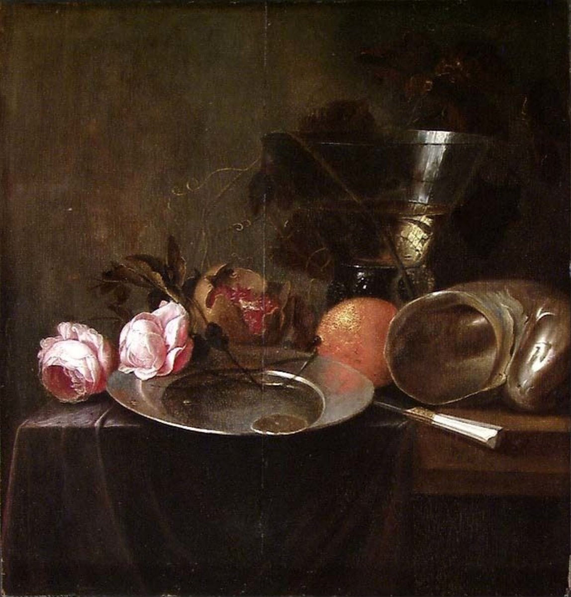 Blomster og frukter [Maleri]