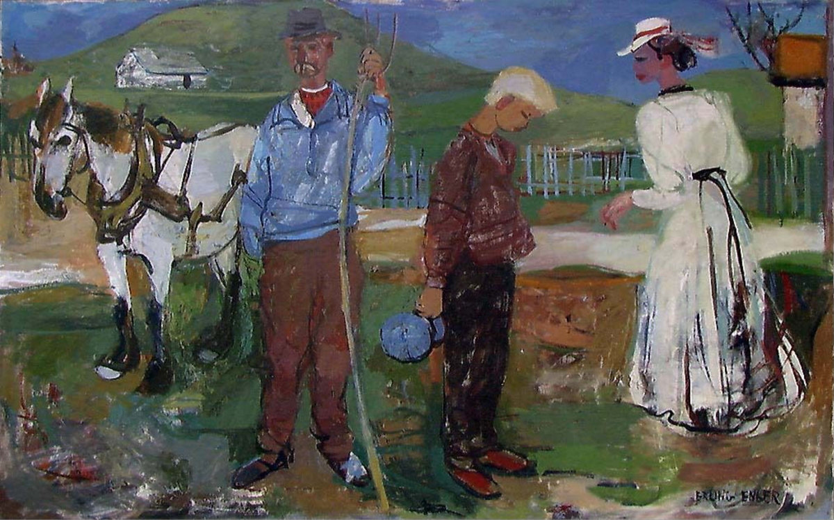 Vekstring svinger lua [Maleri]