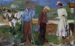 Vekstring svinger lua [Maleri]