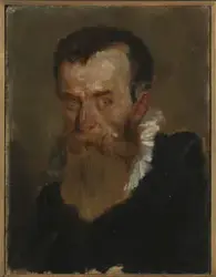 Portrettstudie [Maleri]