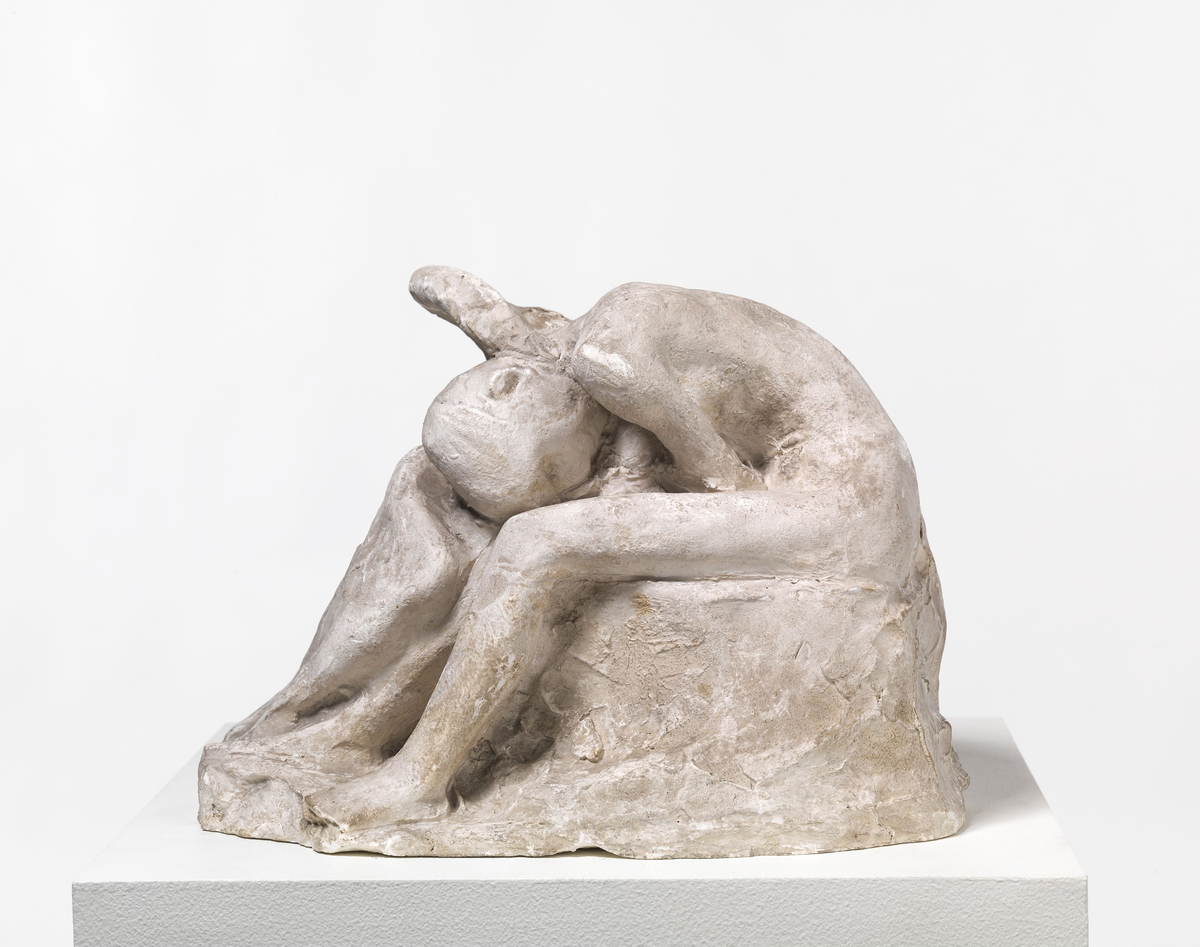 Leda og svanen [Statuettgruppe]