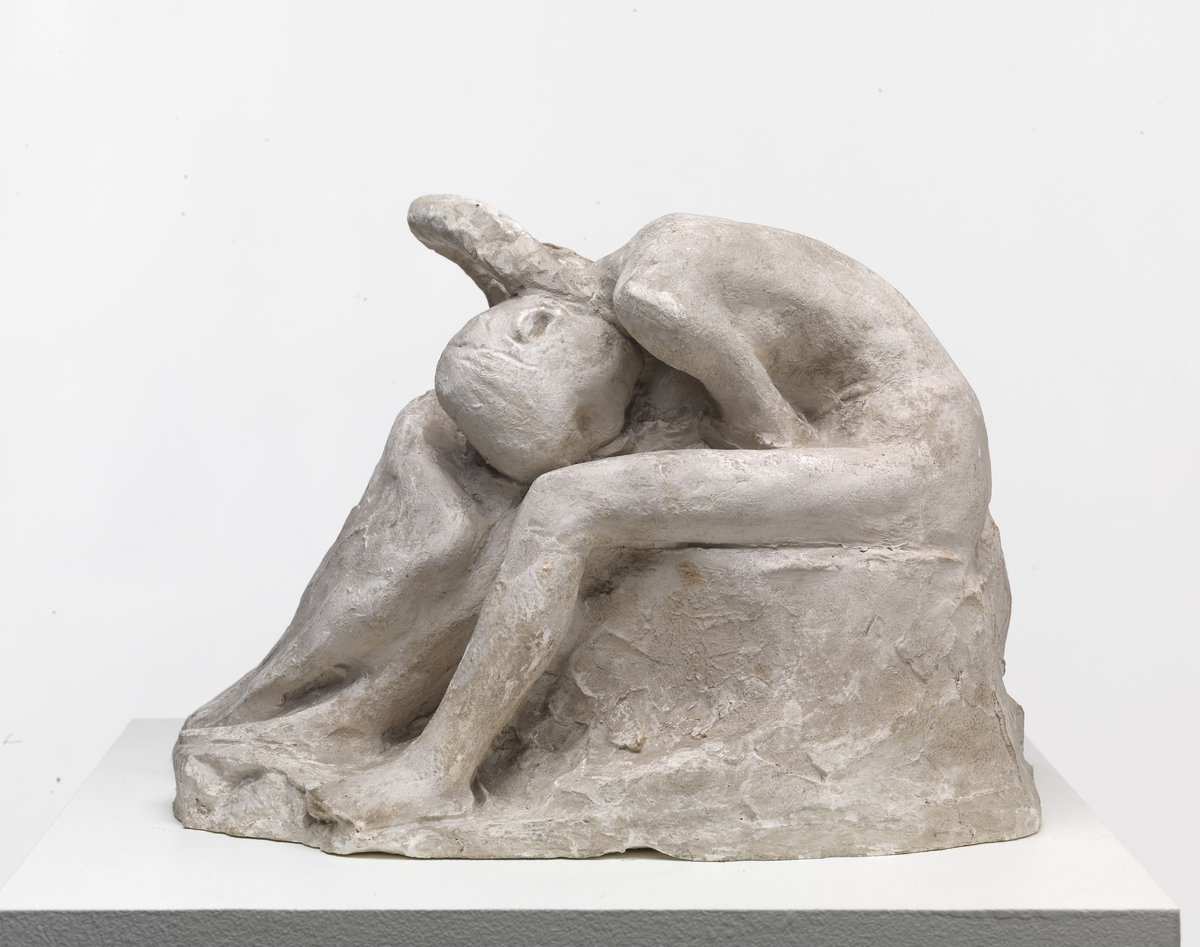 Leda og svanen [Statuettgruppe]
