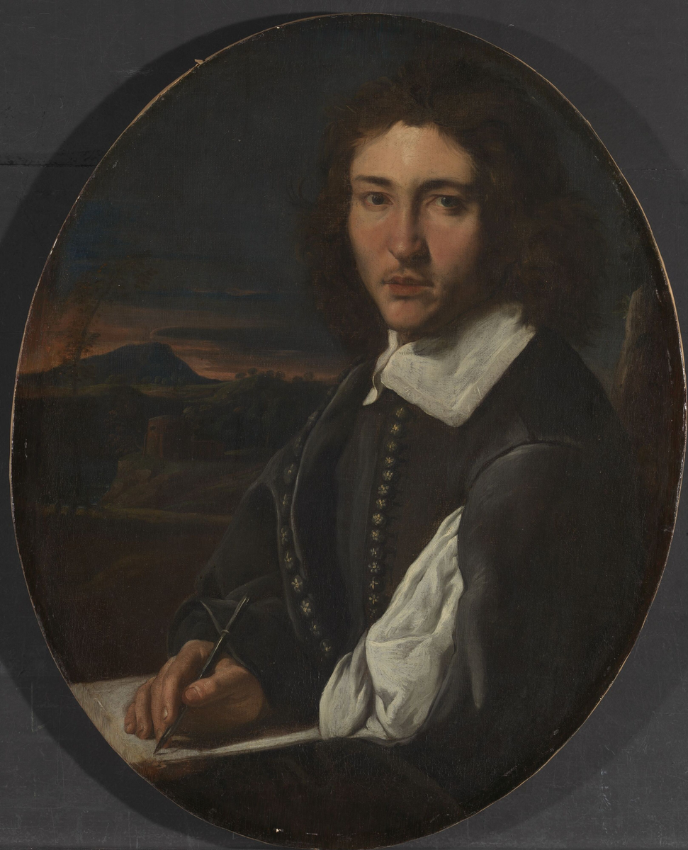 Portrett av en ung kunstner [Maleri]