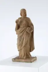 Idunn med eplene som sikrer gudene evig ungdom [Statuett]