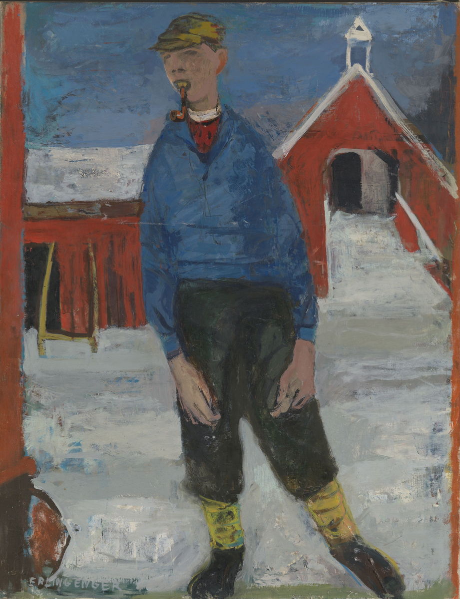 Gårdsgutten [Maleri]