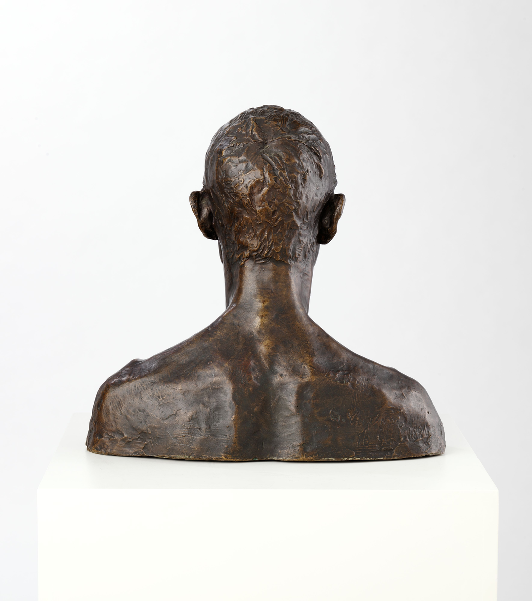 Maleren og billedhuggeren Emanuel Vigeland [Byste]