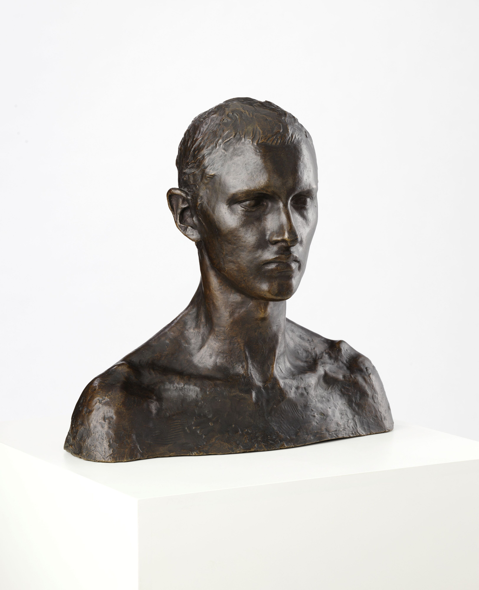 Maleren og billedhuggeren Emanuel Vigeland [Byste]