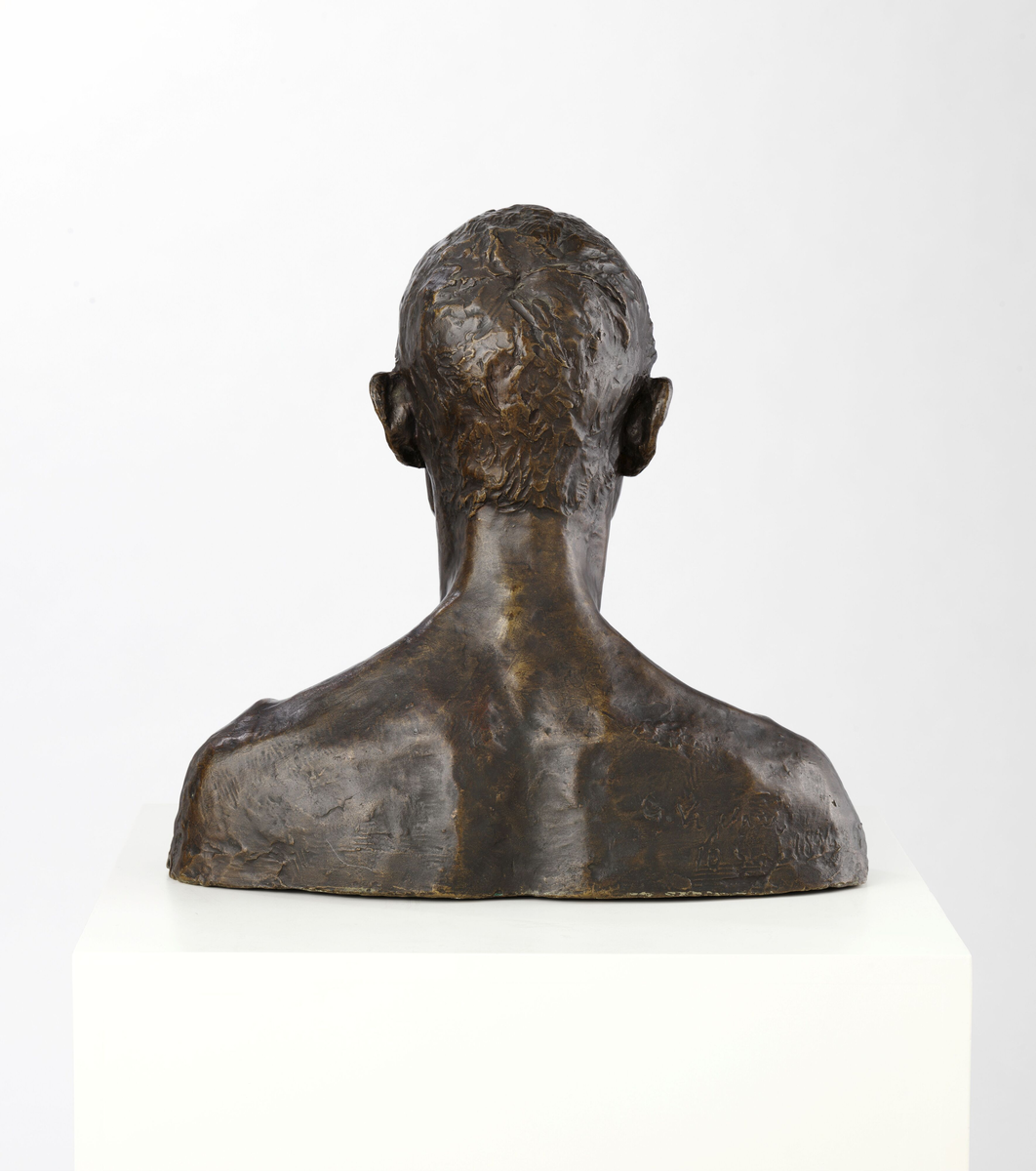 Maleren og billedhuggeren Emanuel Vigeland [Byste]