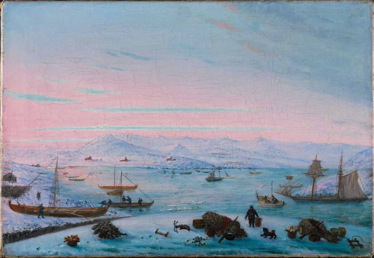 Landskap fra Steigen [Maleri]