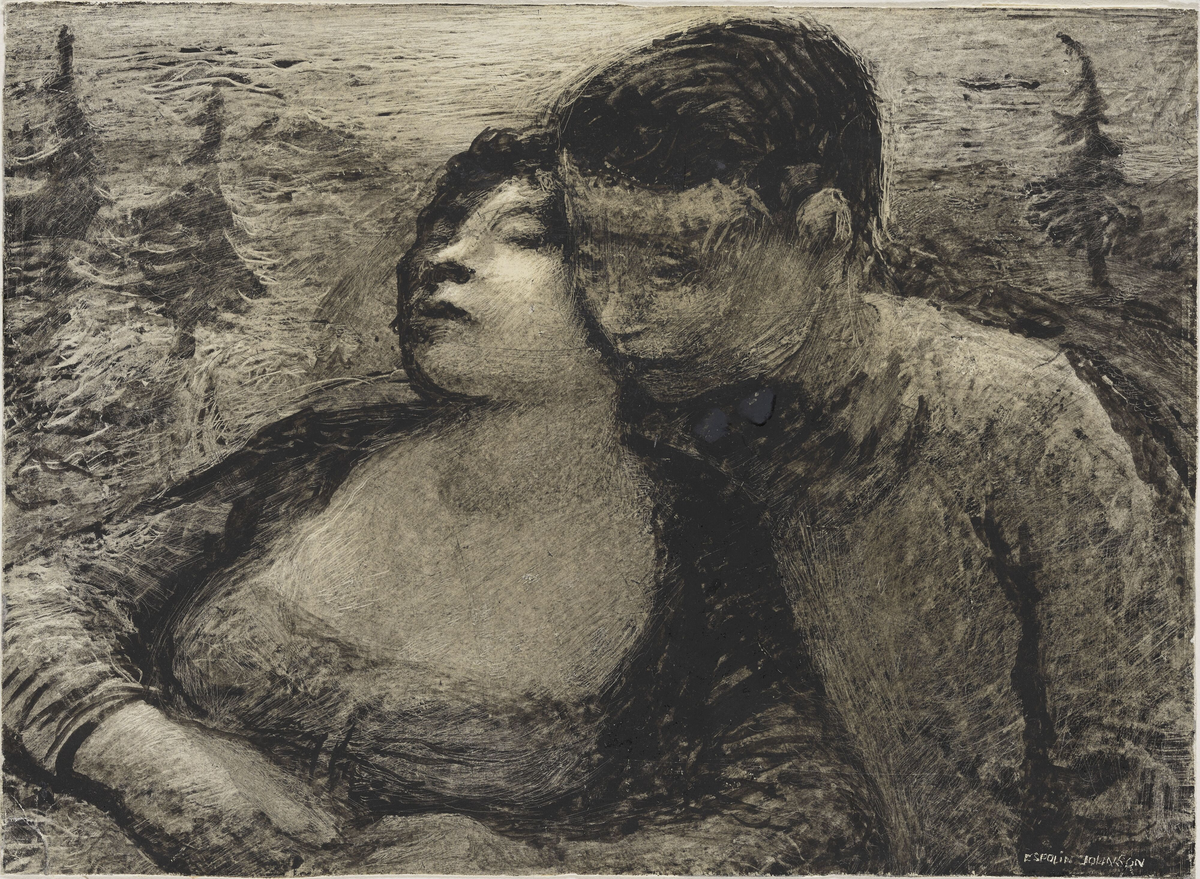 Trøst [Tegning]