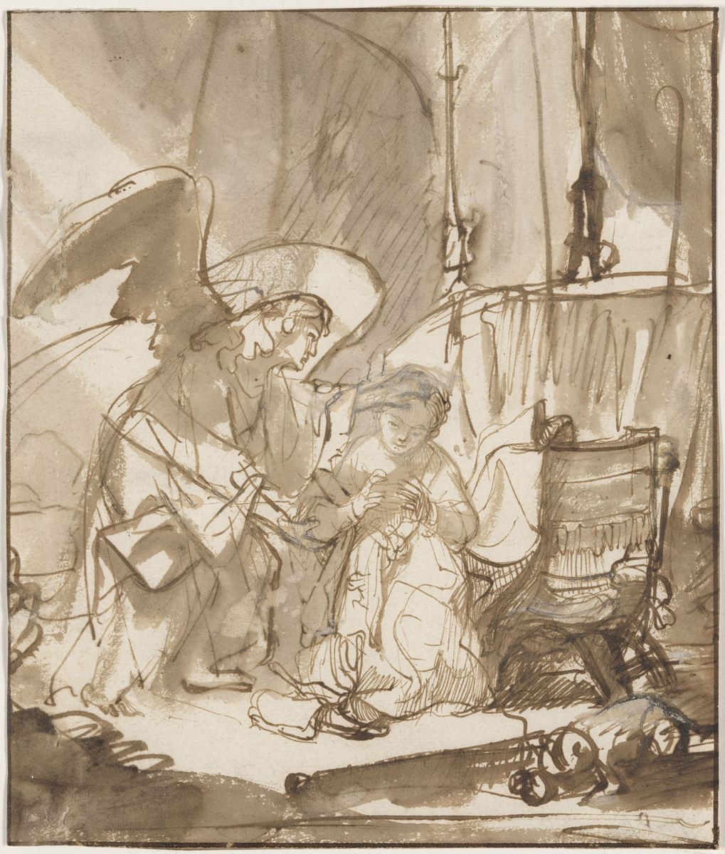 Bebudelsen [Tegning]
