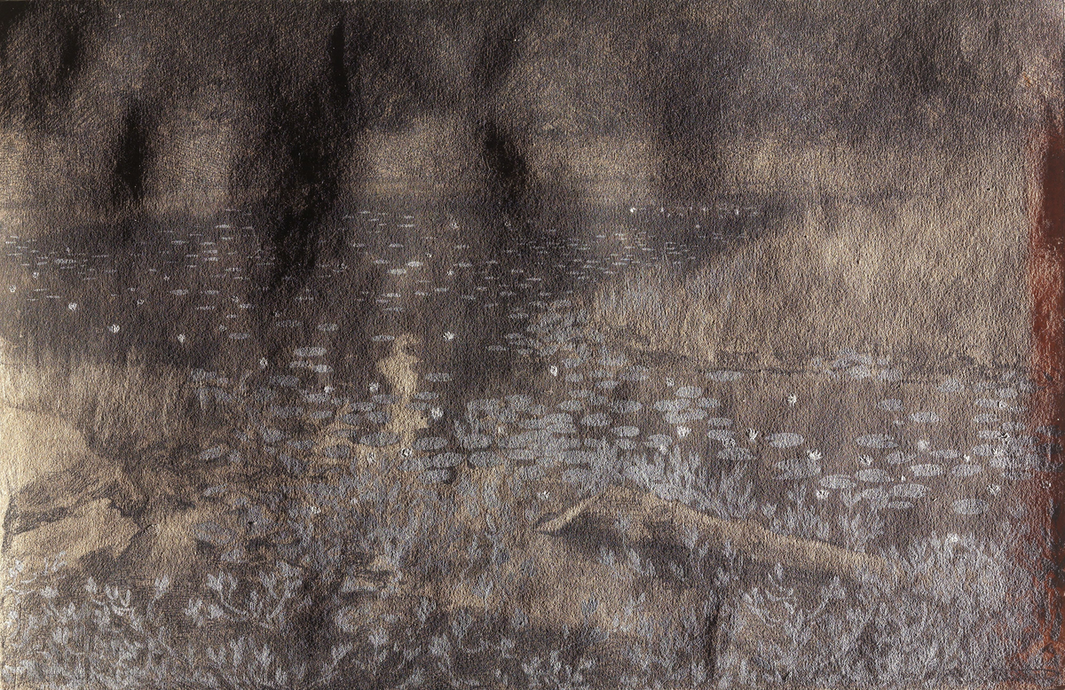 Skogstjern [Tegning]