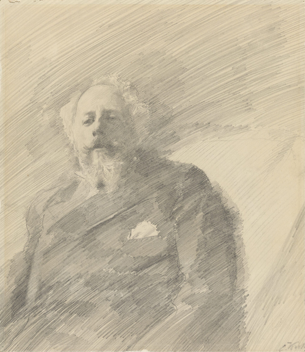 Holger Drachmann [Tegning]