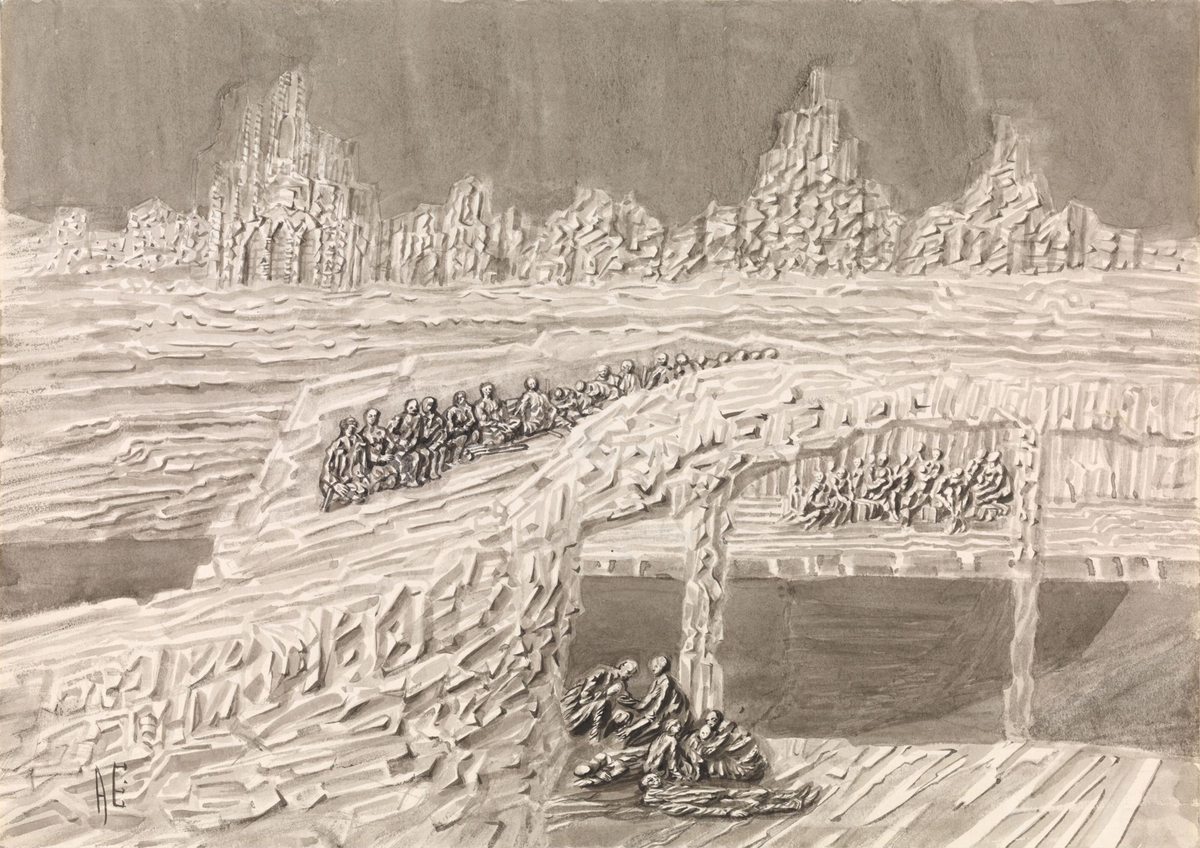 Jordens byer [Tegning]