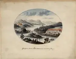 Gjestgiveriet Alvestrømmen [Tegning]