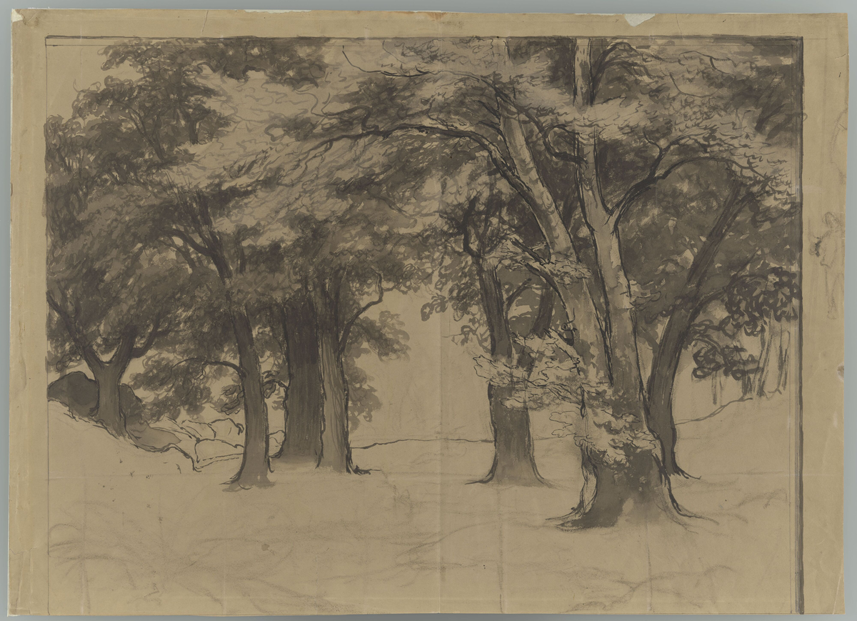 Fra Rydal Park [Tegning]